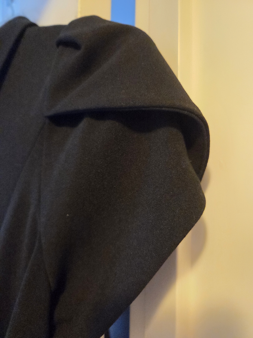 Calvin Klein Black Midi Shirt Dress with Buckle Belt - Picture 5 of 5